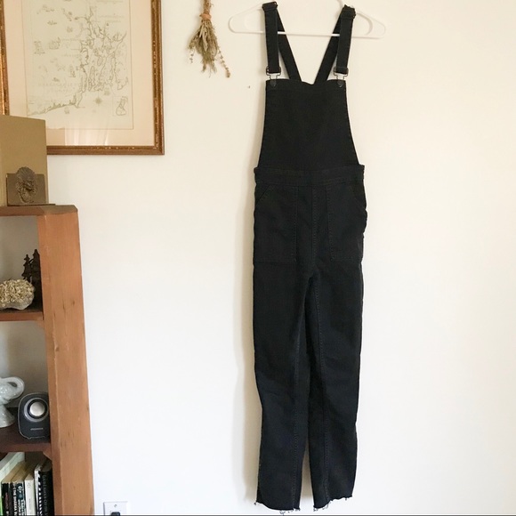 skinny overalls in lunar wash